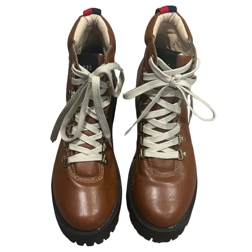 Steve Madden Women’s Closed Toe Mid-Calf Cognac Boots